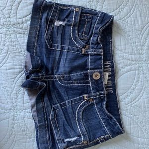 Jean shorts